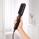 Escova Alisadora 5 em 1 | Alisa, Seca, Hidrata, Modela e Anti-Frizz | Bivolt